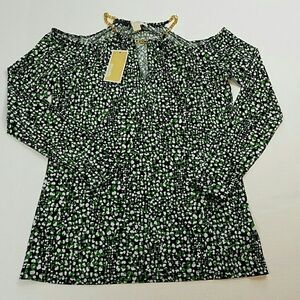 Michael Michael Kors cold Shoulder shirt top NWT